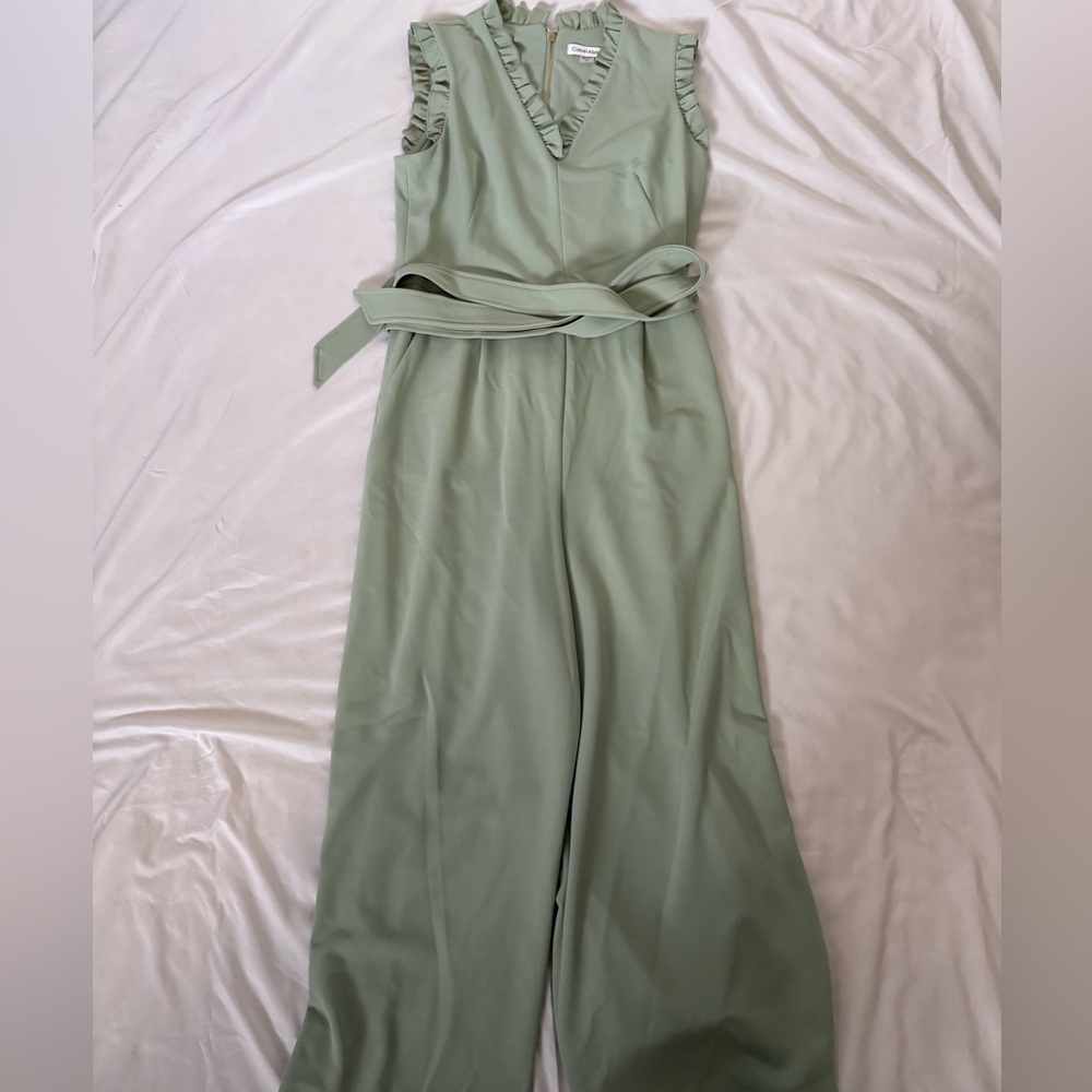 Calvin Klein Light Green Jumpsuit